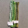 Blomstergarn, lime/grön 6-pack