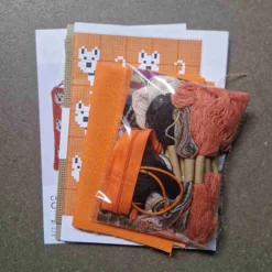 Coco, broderikit börs