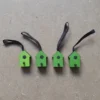 Hänge Fågelholk grön, 4-pack