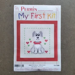 Hund, broderikit