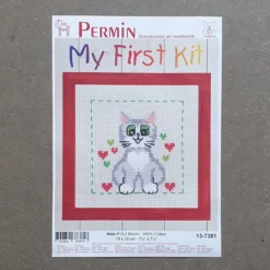 Katt, broderikit