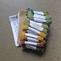Klöver, kudde, broderikit