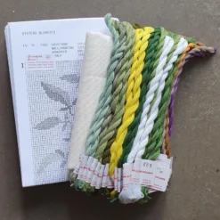 Kustens blomster, broderikit