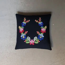 Liten Dala Floda kudde, broderikit
