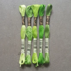 Moulinégarn lime, 5-pack