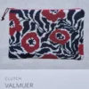 Vallmo, broderikit börs